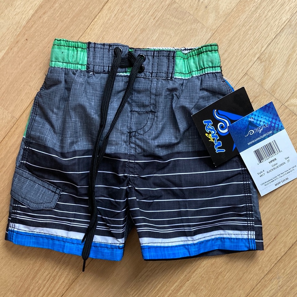 Toddler boys 2T Kanu Surf swim trunks